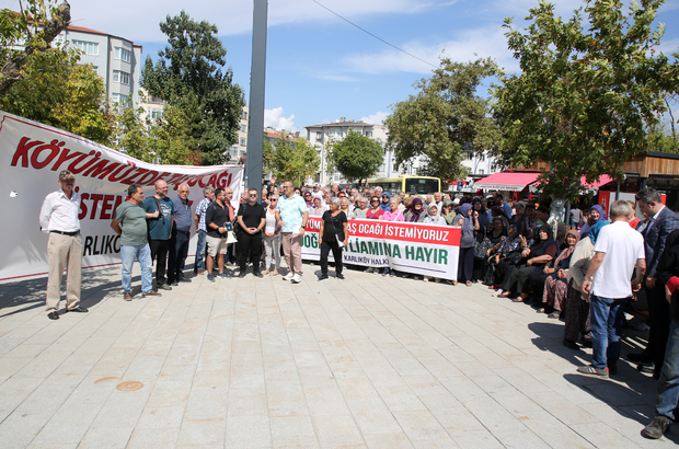 Köylülerden ikinci taş ocağına karşı imza kampanyası