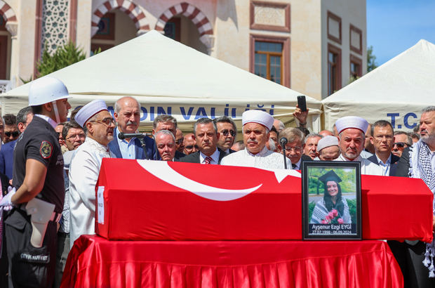 İsrail askerlerince öldürülen Ayşenur Ezgi Eygi, son yolculuğuna uğurlandı