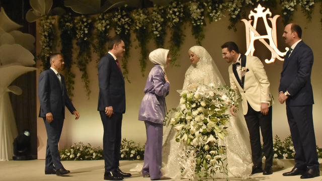 Başkan Altay'ın oğlunun nikahına Konyalı 3 bakan şahitlik etti