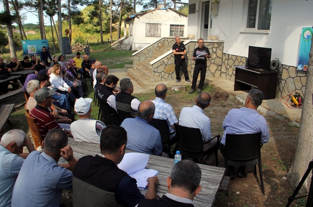 Sinop'ta köylerde yangınlara karşı farkındalık eğitimi veriliyor