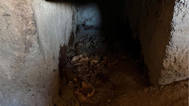 Gaziantep'te inşaat kazısında Roma dönemine ait mezar bulundu