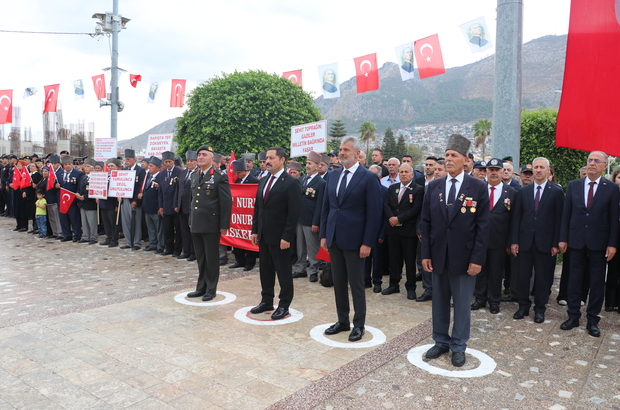 Adana, Mersin, Hatay ve Osmaniye'de 19 Eylül Gaziler Günü kutlandı