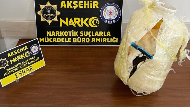 Konya'da uyuşturucu operasyonunda 1 kişi tutuklandı
