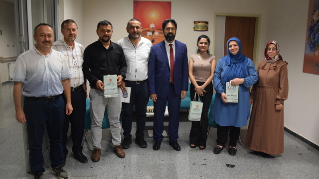 Espiye Müftülüğünden hastalara moral ziyareti