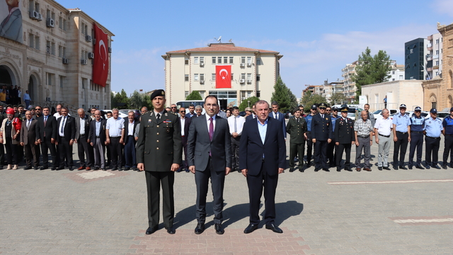 Midyat'ta 19 Eylül Gaziler Günü kutlandı