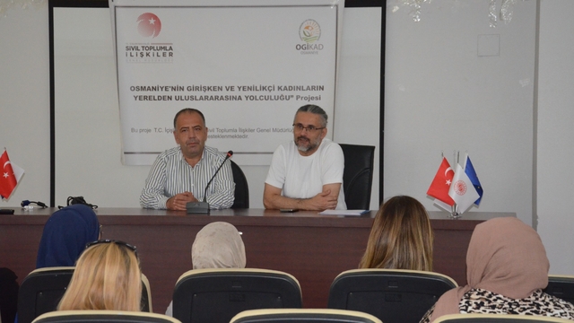 Osmaniye'de girişimci kadınlara proje eğitimi verildi