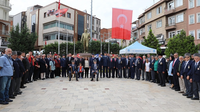 Amasya'da 19 Eylül Gaziler Günü kutlandı