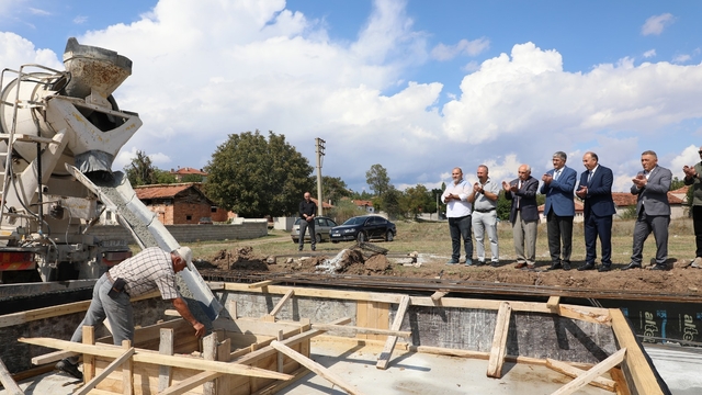 Alaca'da cemevinin temeli atıldı