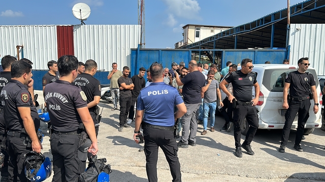 Hatay'da hurdacılara yönelik operasyon yapıldı