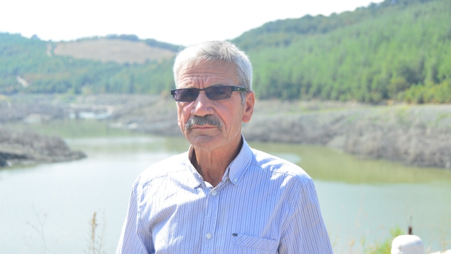 Savaştepe'de Tütünlük Göleti'ndeki su azlığına "bilinçsiz sulama"nın neden olduğu iddiası
