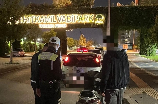 Gaziantep'te motosikletlere yönelik denetim