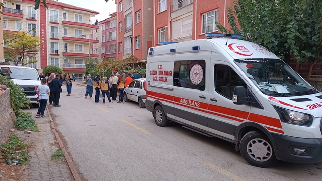 Kırıkkale'de evde çıkan yangın hasara neden oldu