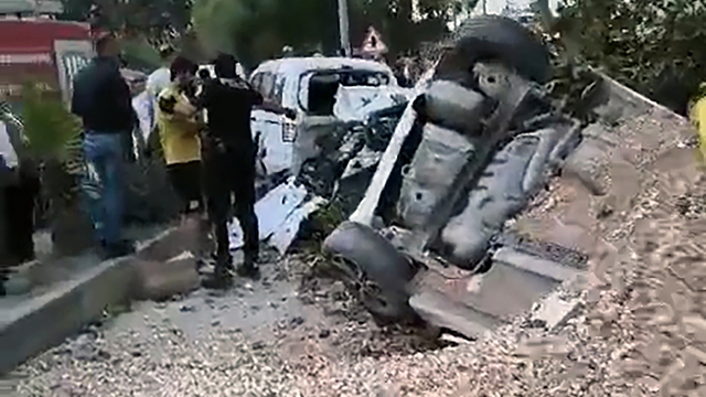 Hatay'da freni tutmayan hafriyat kamyonu 7 araca çarptı: 5 yaralı