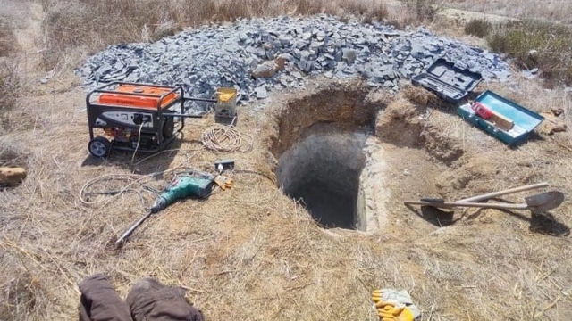 Tekirdağ'da kaçak kazı yapan 4 kişi suçüstü yakalandı