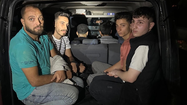 Konya'da 9 düzensiz göçmen yakalandı