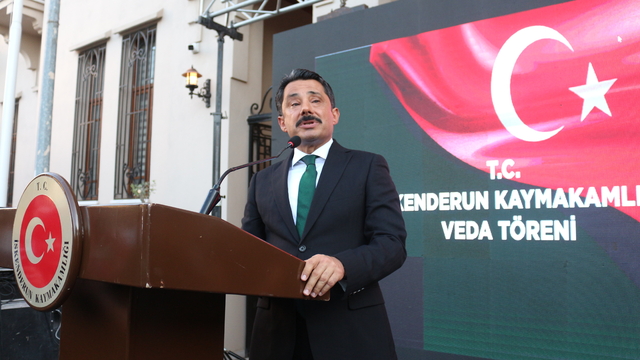 Kırşehir Valiliğine atanan Demiryürek, İskenderun'a veda etti