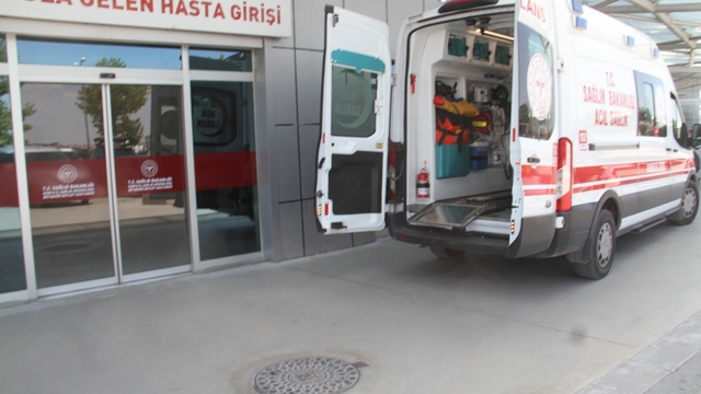 Beyşehir'de ağaçtan düşen kişi yaralandı