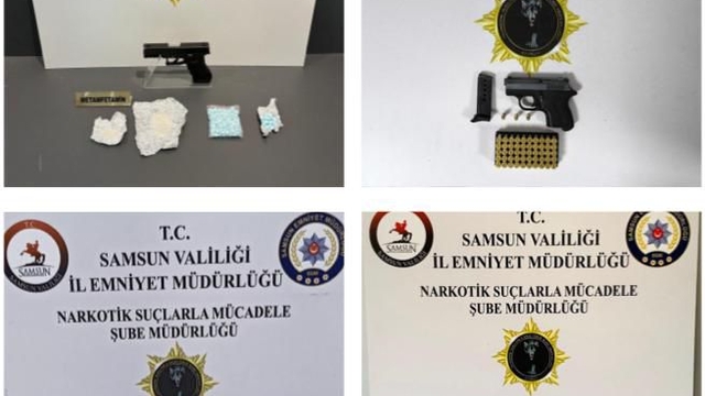 Samsun'da uyuşturucu operasyonlarında 5 zanlı yakalandı