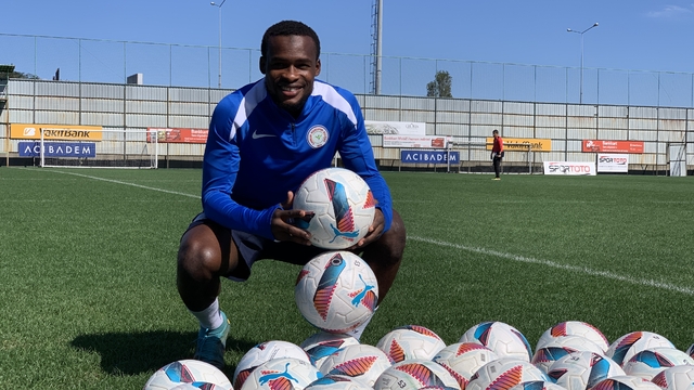 Çaykur Rizepsorlu İbrahim Olawoyin: Alanyaspor karşısında iyi bir sonuç alacağız.