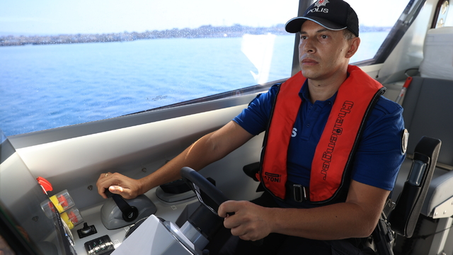 Edirne'de deniz polisi göreve başladı