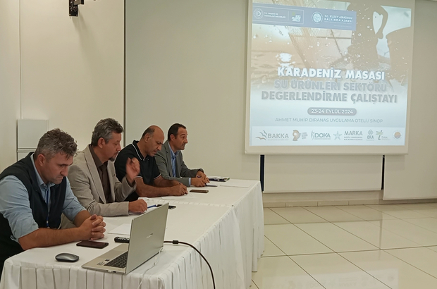 Karadeniz'deki su ürünlerinin geleceği Sinop'taki çalıştayda tartışıldı