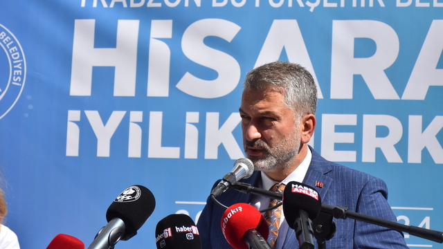 Trabzon'da ihtiyaç sahipleri için HİSARAY İyilik Merkezi açıldı