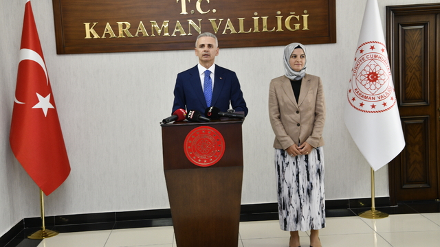 Karaman Valisi Mehmet Fatih Çiçekli görevine başladı