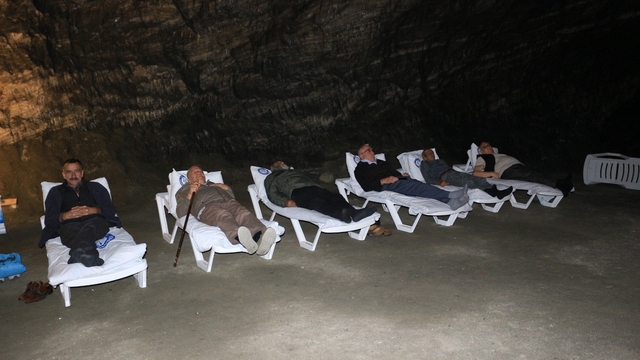 Çankırı'da KOAH hastalarına tuz mağarasında tedavi
