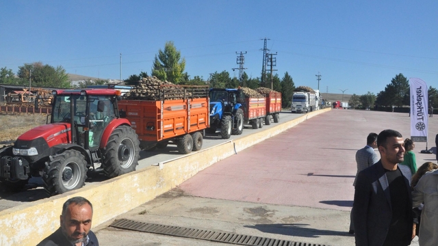 Yozgat Şeker Fabrikası'nda pancar alım kampanyası başladı
