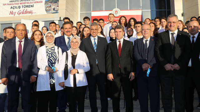 Sağlık Bakanı Memişoğlu, Amasya Üniversitesi Akademik Yıl Açılışı'na katıldı: