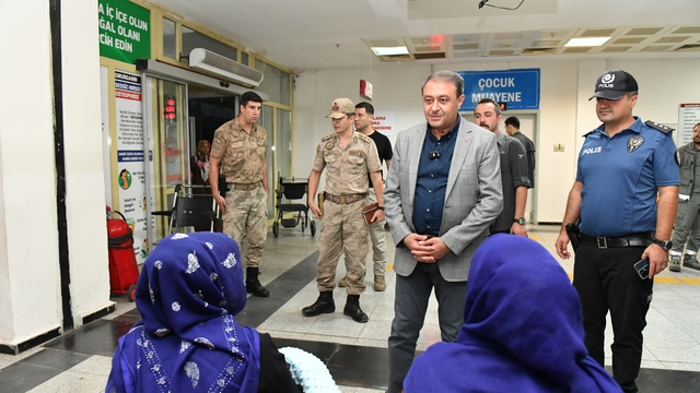 Şanlıurfa Valisi Şıldak Siverek Devlet Hastanesini denetledi