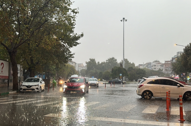 Edirne ve Kırklareli'nde sağanak etkili oldu