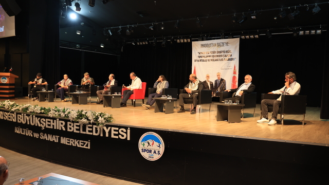 "Kayseri'den Gazze'ye Bir Nefes" programı düzenlendi