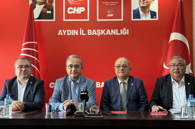 Aydın'da CHP milletvekilleri basın toplantısı düzenledi