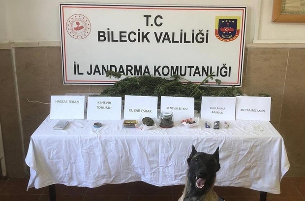 Bilecik'te uyuşturucu operasyonunda bir şüpheli yakalandı