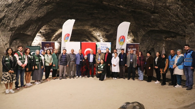 Astım ve KOAH hastalarının tedavi süreci yerin 150 metre altında sürüyor