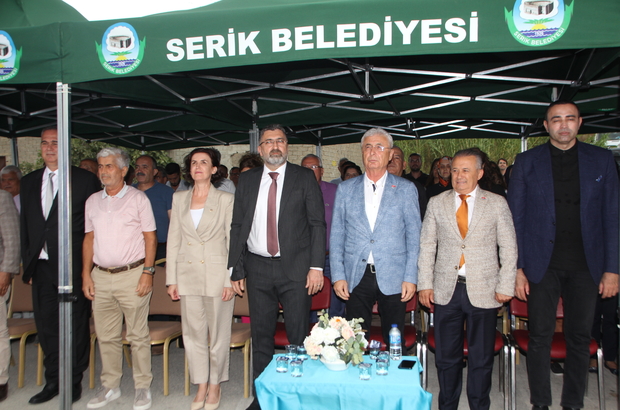 Serik'te kreş ve gündüz bakımevinin temeli atıldı