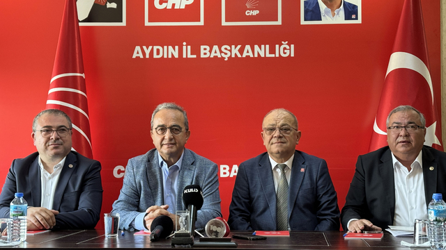 Aydın'da CHP milletvekilleri basın toplantısı düzenledi