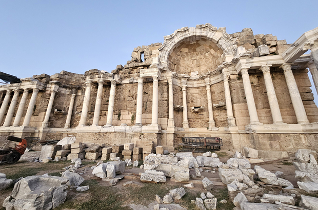 Antik dönemin en büyüklerinden 2 bin 200 yıllık çeşme, restore ediliyor