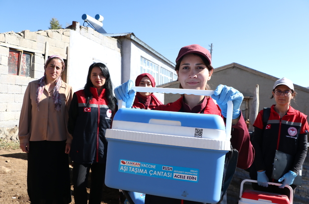 Erzurum kırsalında hayvan sağlığını kadın veterinerler koruyor