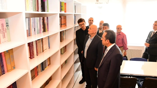 Terme Bülent Çavuşoğlu Anadolu Lisesi'nde kütüphane açılışı yapıldı