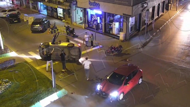 Kırklareli'deki trafik kazaları kamerada