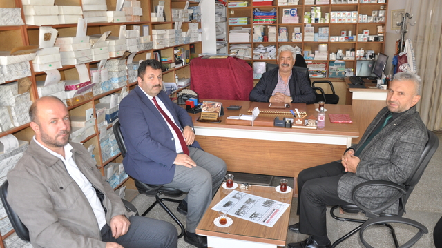 Gümüşhacıköy Müftüsü Verim'den esnaf ziyareti