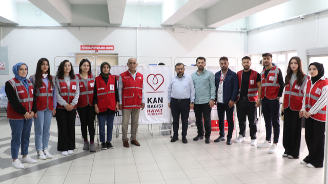 Havza MYO'da 85 ünite kan bağışı yapıldı