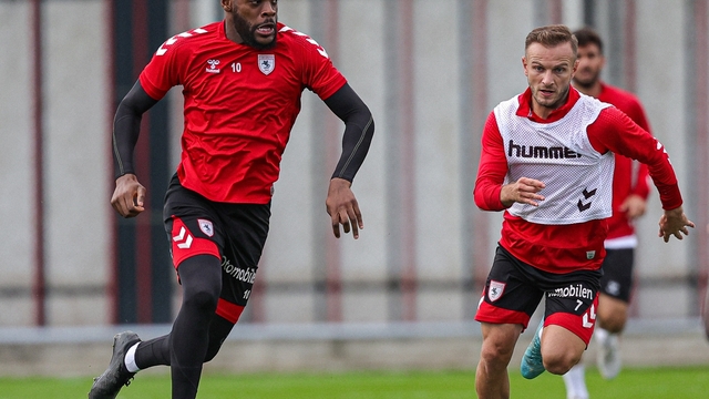 Samsunspor, Adana Demirspor maçının hazırlıklarını sürdürdü