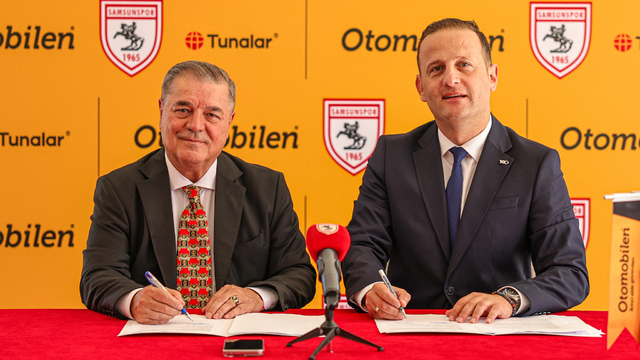 Samsunspor, Otomobilen firması ile sponsorluk anlaşması imzaladı