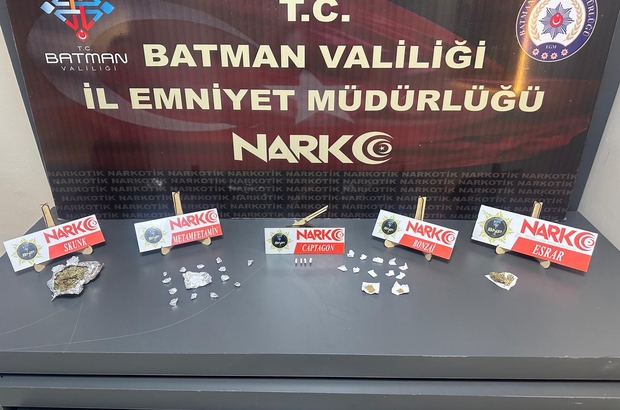 Batman'da uyuşturucu operasyonunda 8 zanlı tutuklandı