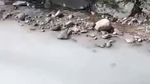 Rize'de dereye kireç döken kişiye 464 bin 585 lira ceza