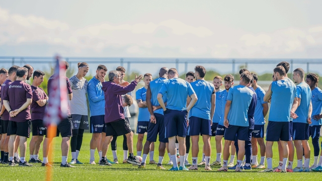 Trabzonspor'da Hatayspor maçı hazırlıkları devam ediyor