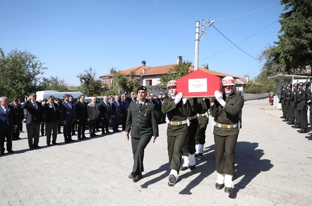 Kore gazisinin cenazesi Edirne'de toprağa verildi